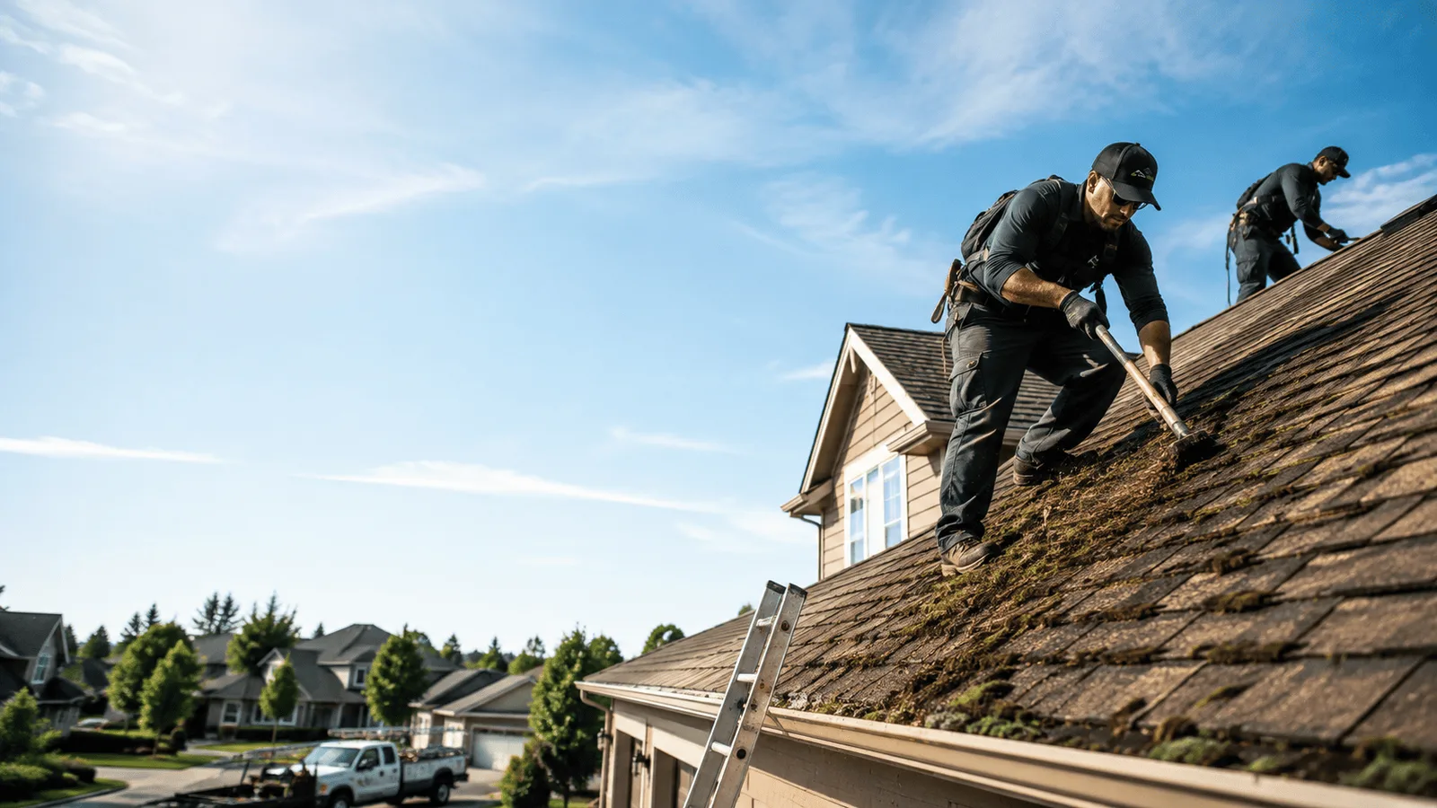 Roof Moss Removal in Haskins, OH near me
